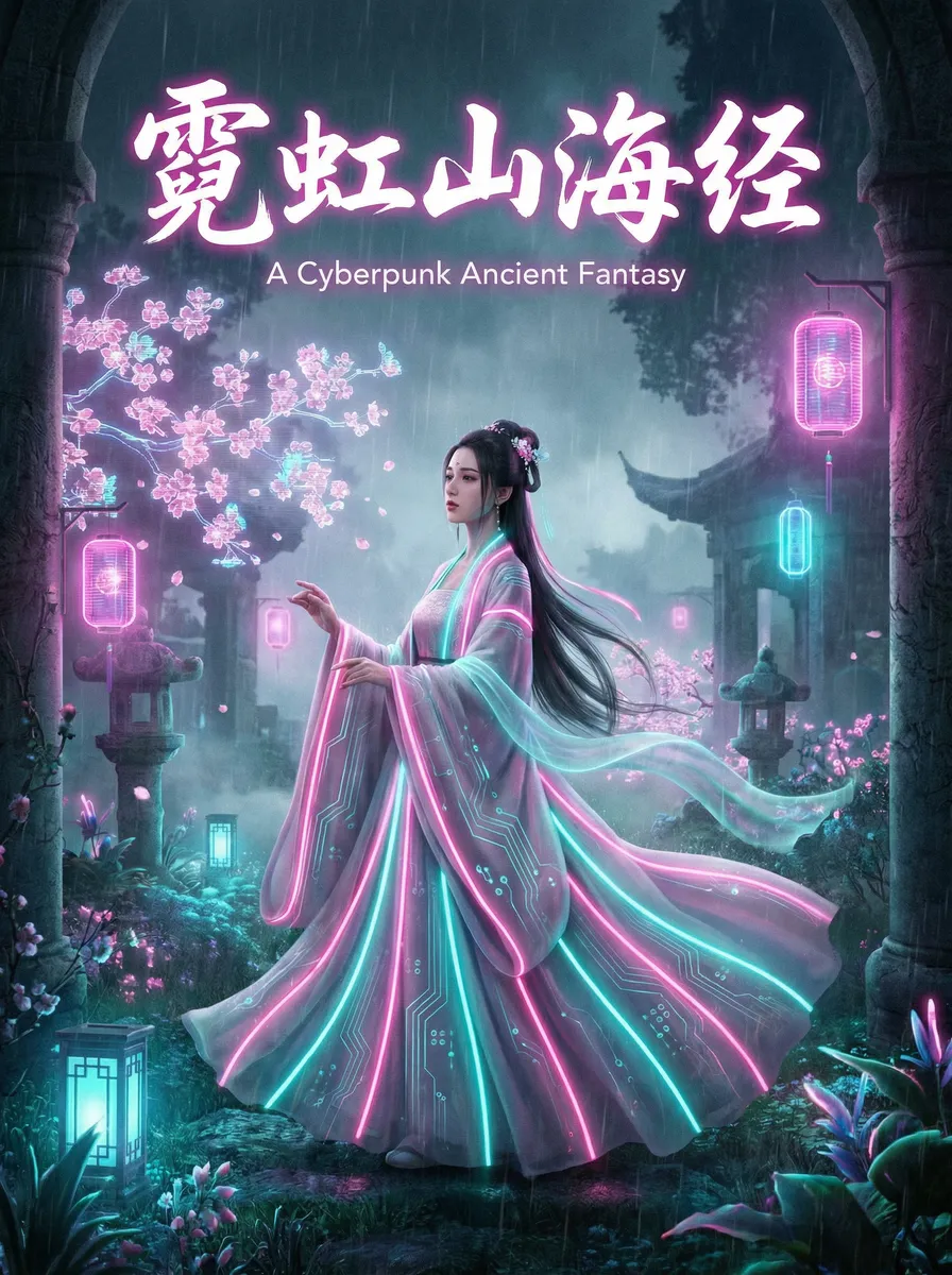 国产精品 古风奇缘短剧 - 霓虹山海经海报